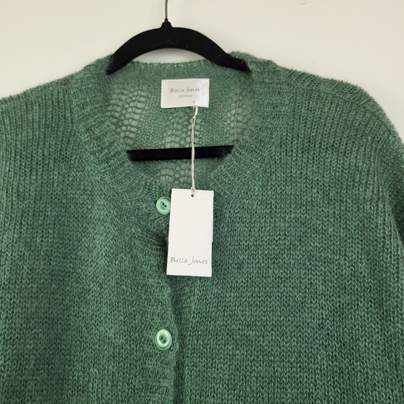 Bella Jones Mohair blend Cardigan Sweater Size T.1 NWT - Picture 4 of 8
